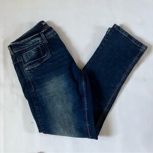 SUKO JEANS DENIM SIZE 34x30 BLUE RELAXED STRETCH SKINNY FIT
